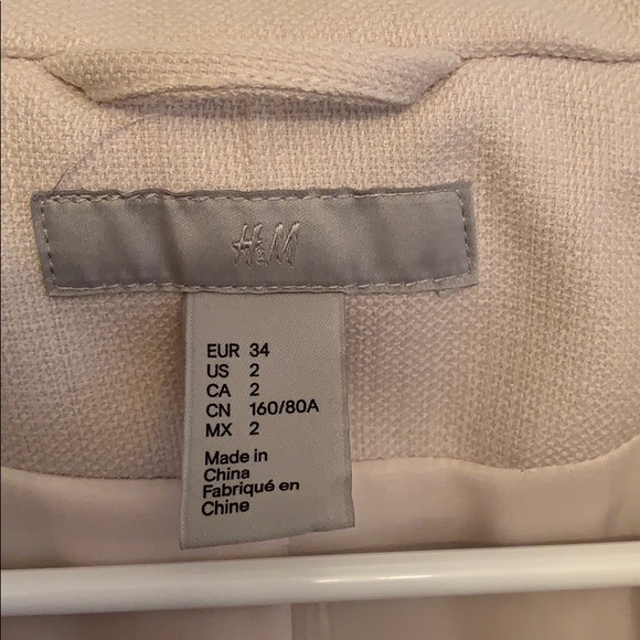 H&M+ Linen-blend Jacket - Picture 4 of 5